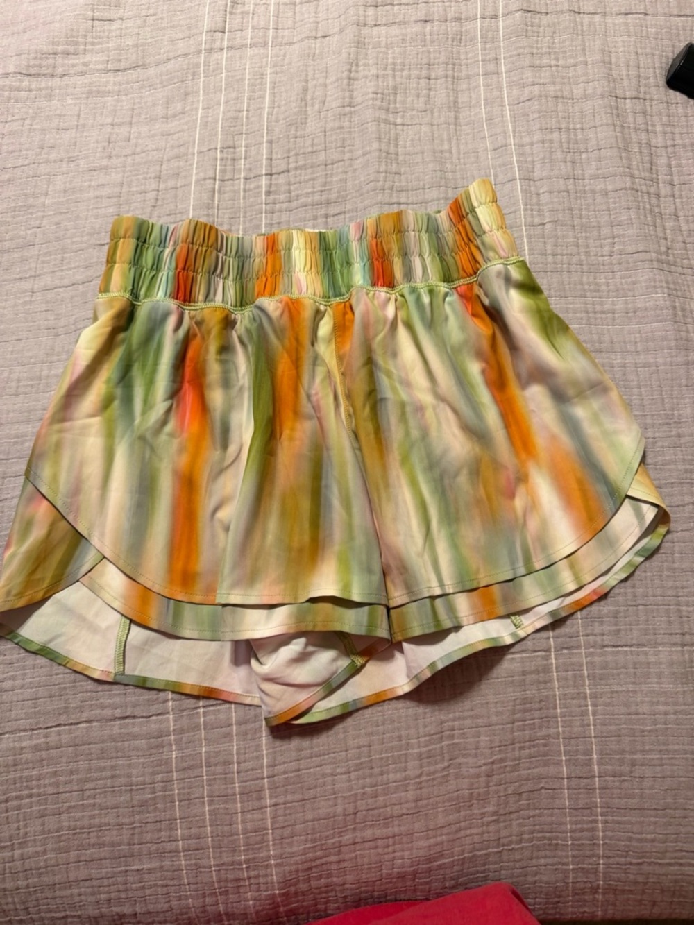 Calia Womens Filtered Flora Multi High Rise 3" Step Up Short Size S Relaxed Fit